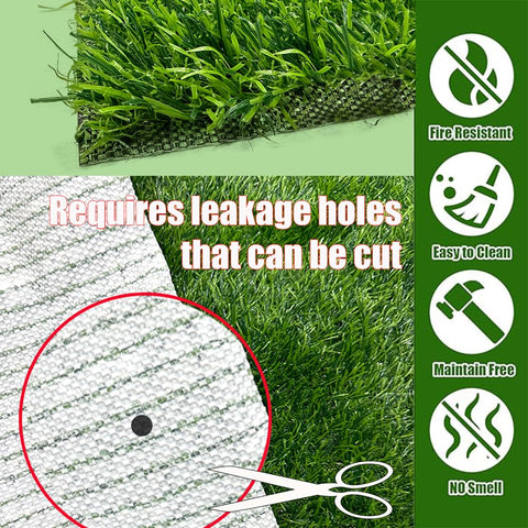 Antenat artificial grass durable backyard rug for long-lasting outdoor use.