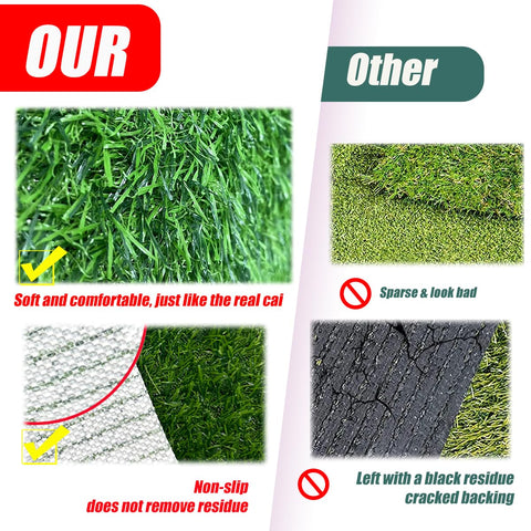 Antenat artificial grass indoor drainage grid enables flexible DIY placement.