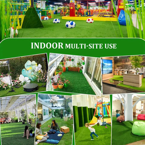 Antenat artificial grass suitable for dogs and balcony gardens.