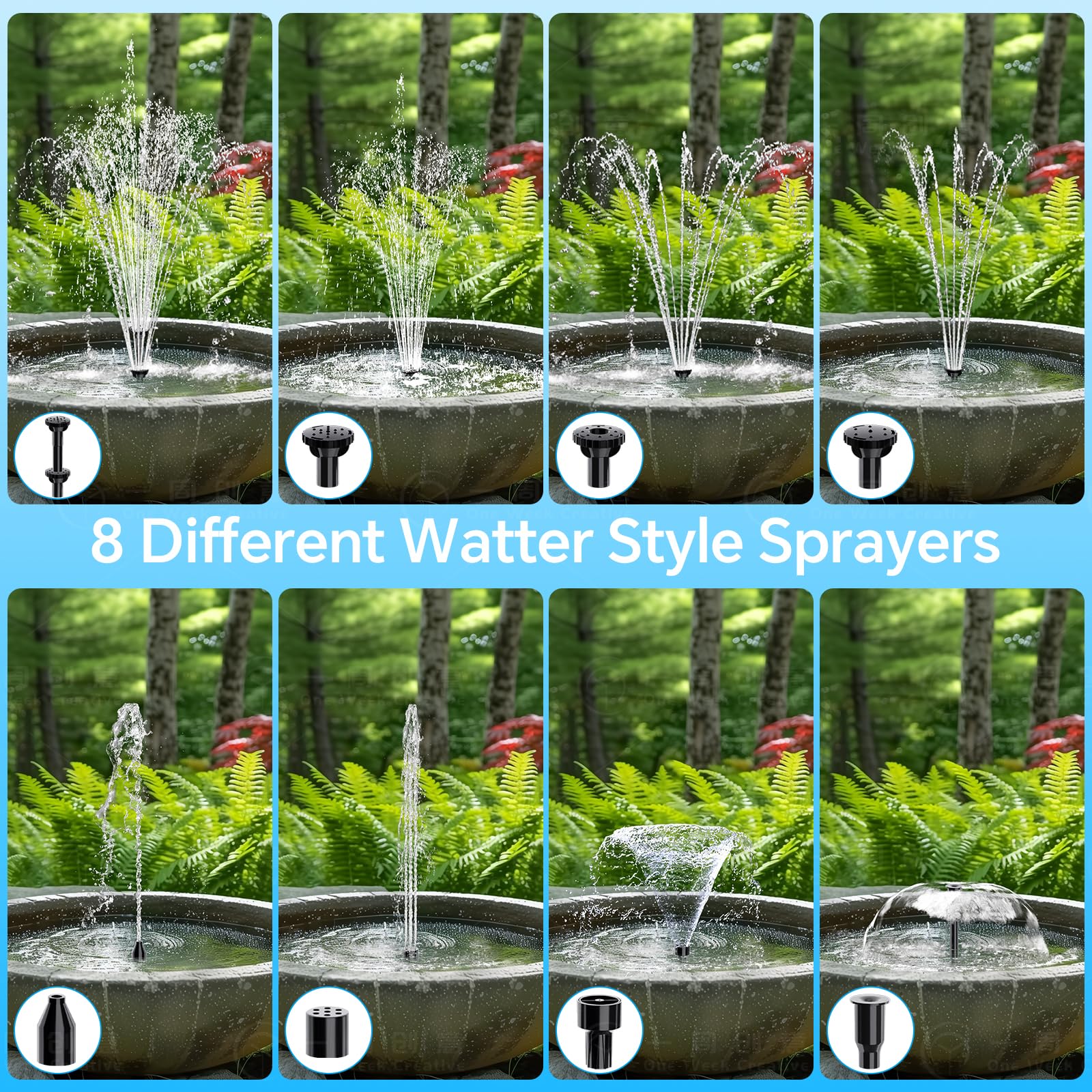 Antfraer upgraded filter cotton reduces clogs and extends pump life.