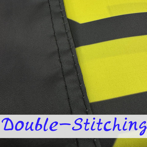 Anti-lies flag reinforced stitching highlights durable outdoor construction