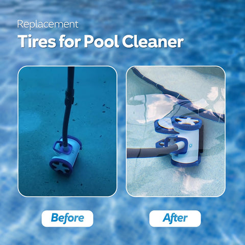 ANTOBLE blue front tire premium quality replacement for high-use pools