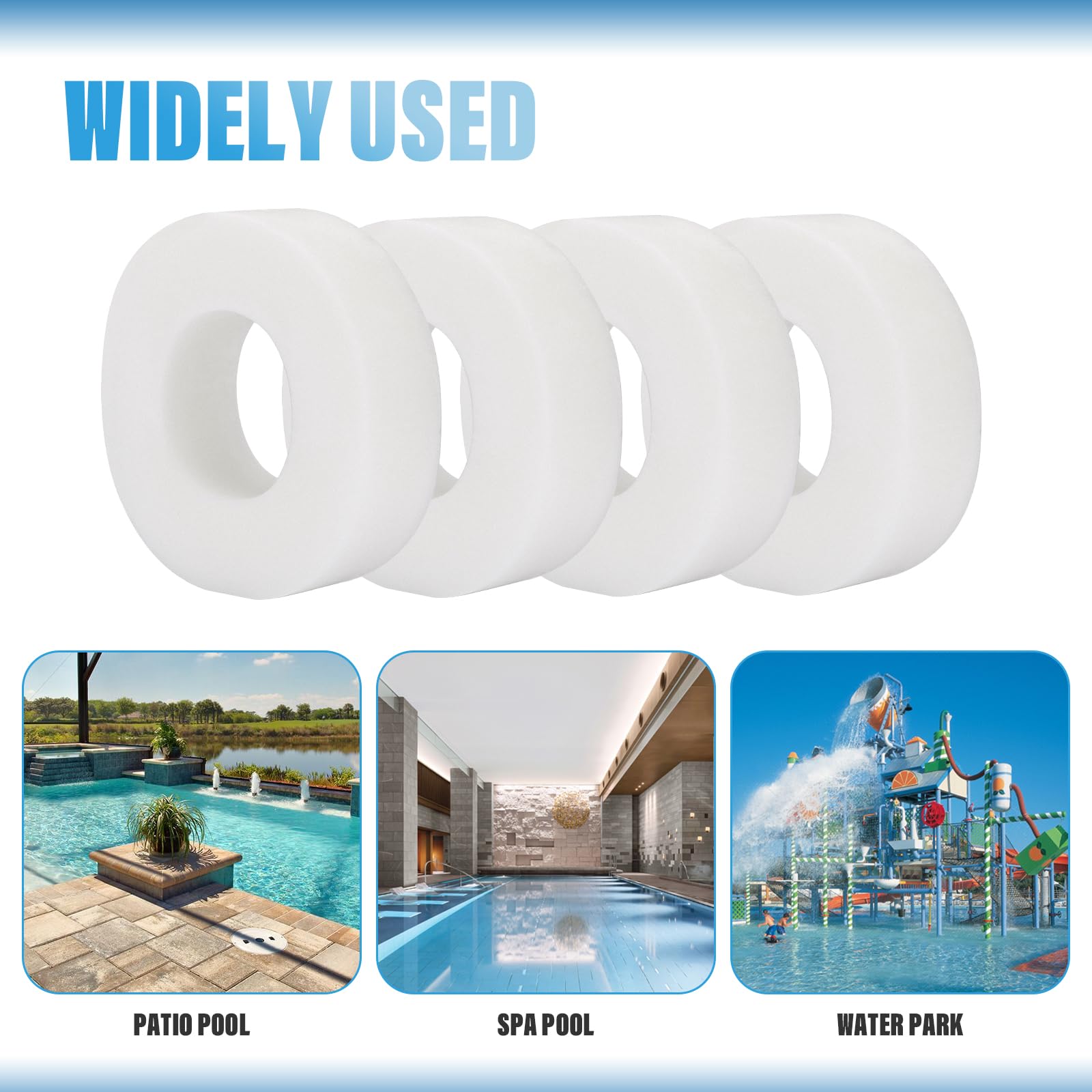 ANTOBLE replacement rings arrive as a ready four-pack for quick maintenance.