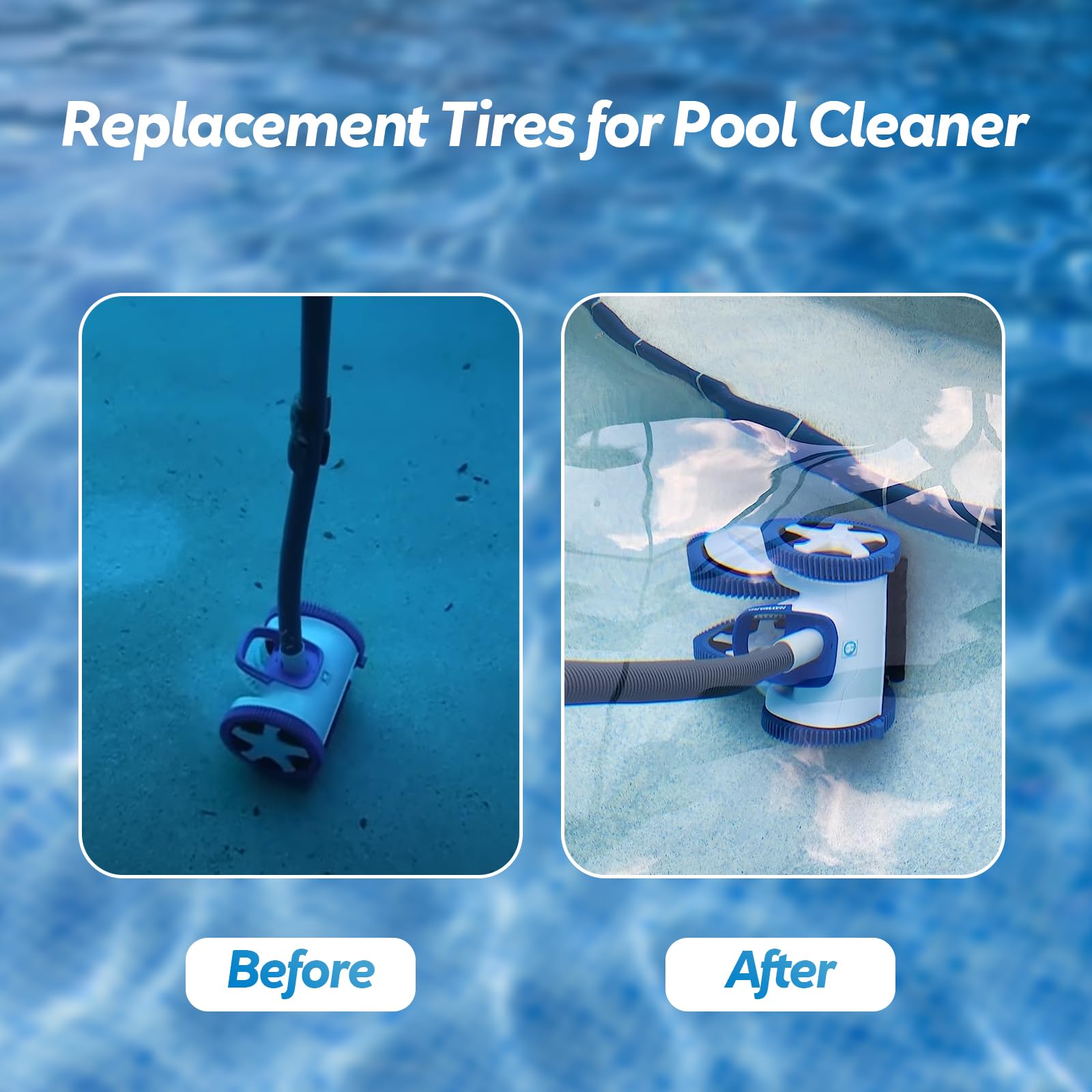 ANTOBLE easy-install design requires no tools for quick tire replacement.