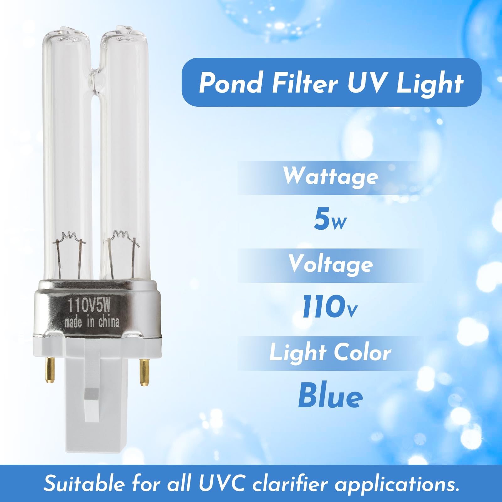 ANTOBLE G23 base UV C lamp designed for easy replacement and stable performance.