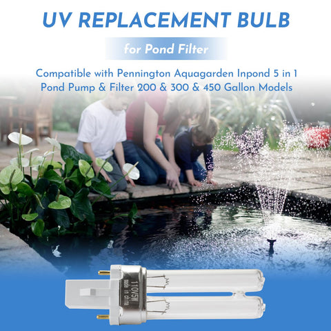 ANTOBLE inpond 5-in-1 compatible UV lamp for Pennington systems and pond clarity.