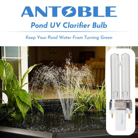 ANTOBLE long-life UV lamp for extended pond clarifier performance and value.