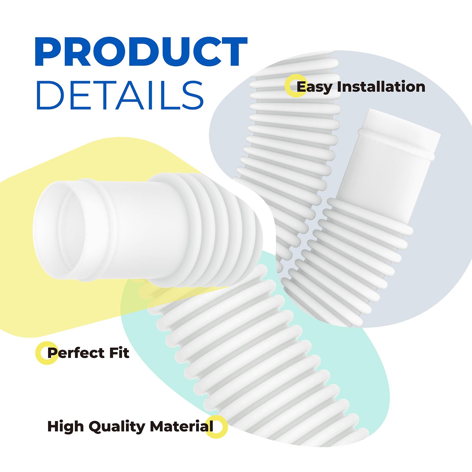 ANTOBLE hose withstands up to 78 PSI for reliable pump performance