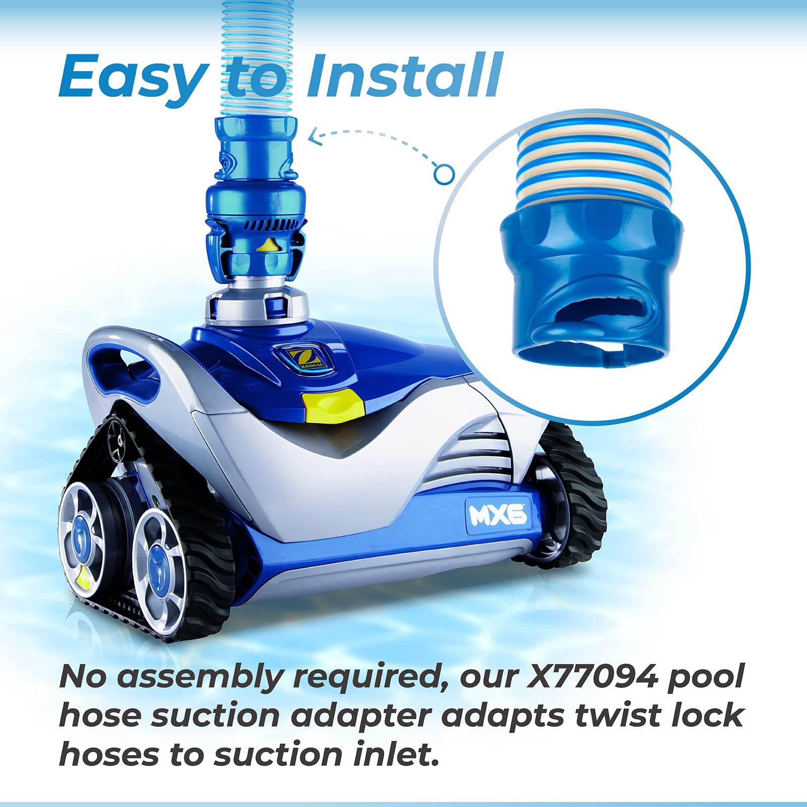 ANTOBLE X77094 easy installation with no assembly required