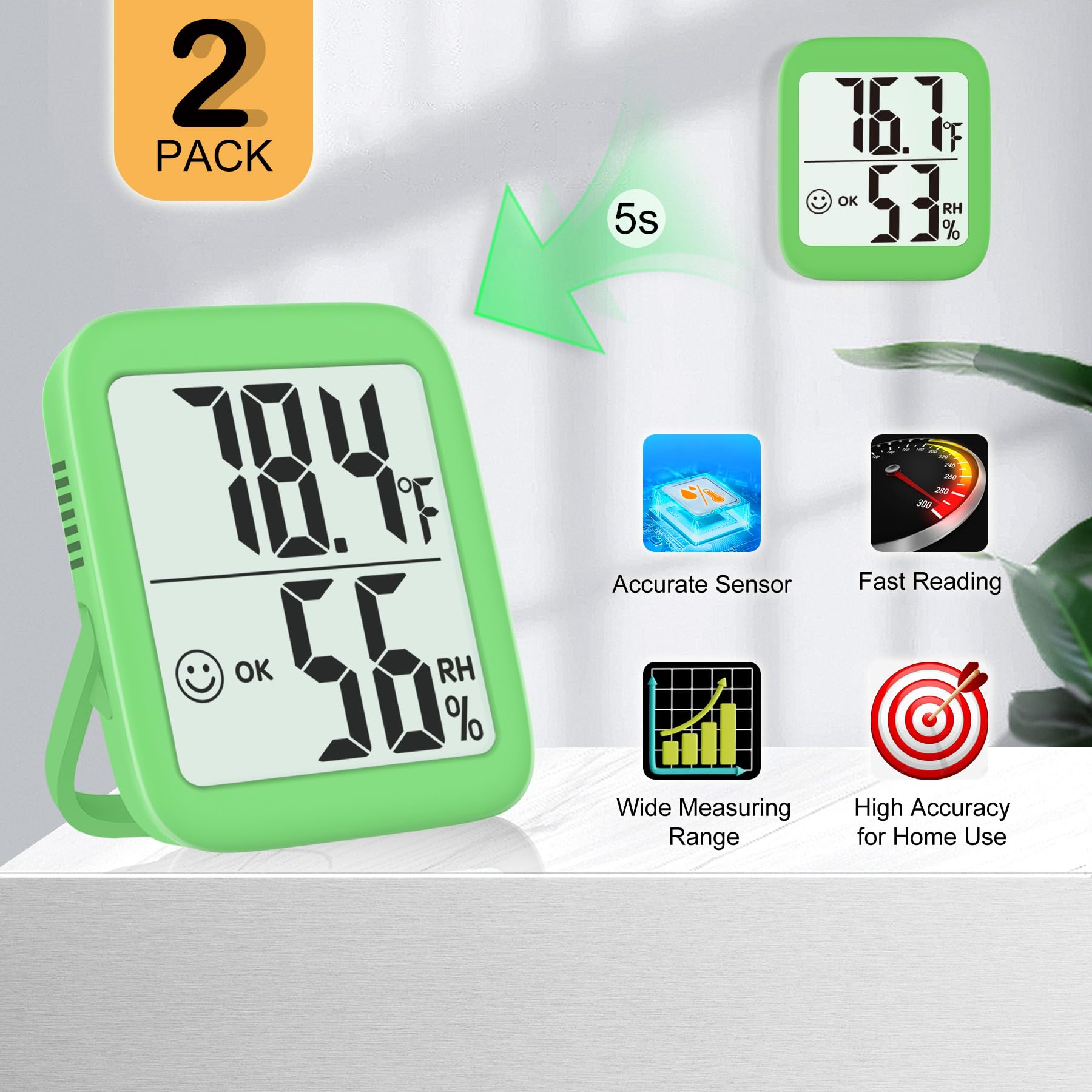 Antonki greenhouse setup helps monitor plant temperature and humidity.