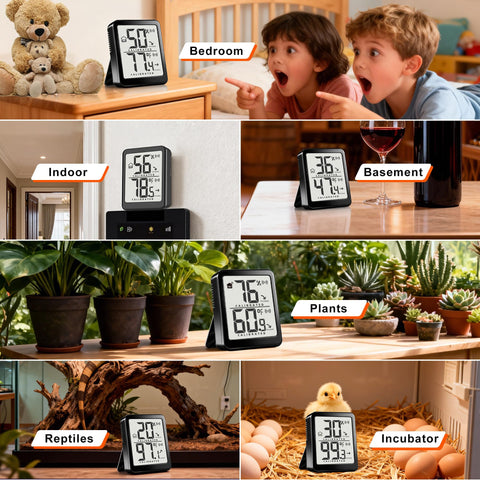 Antonki humidity trend indicator helps you spot changes within an hour.