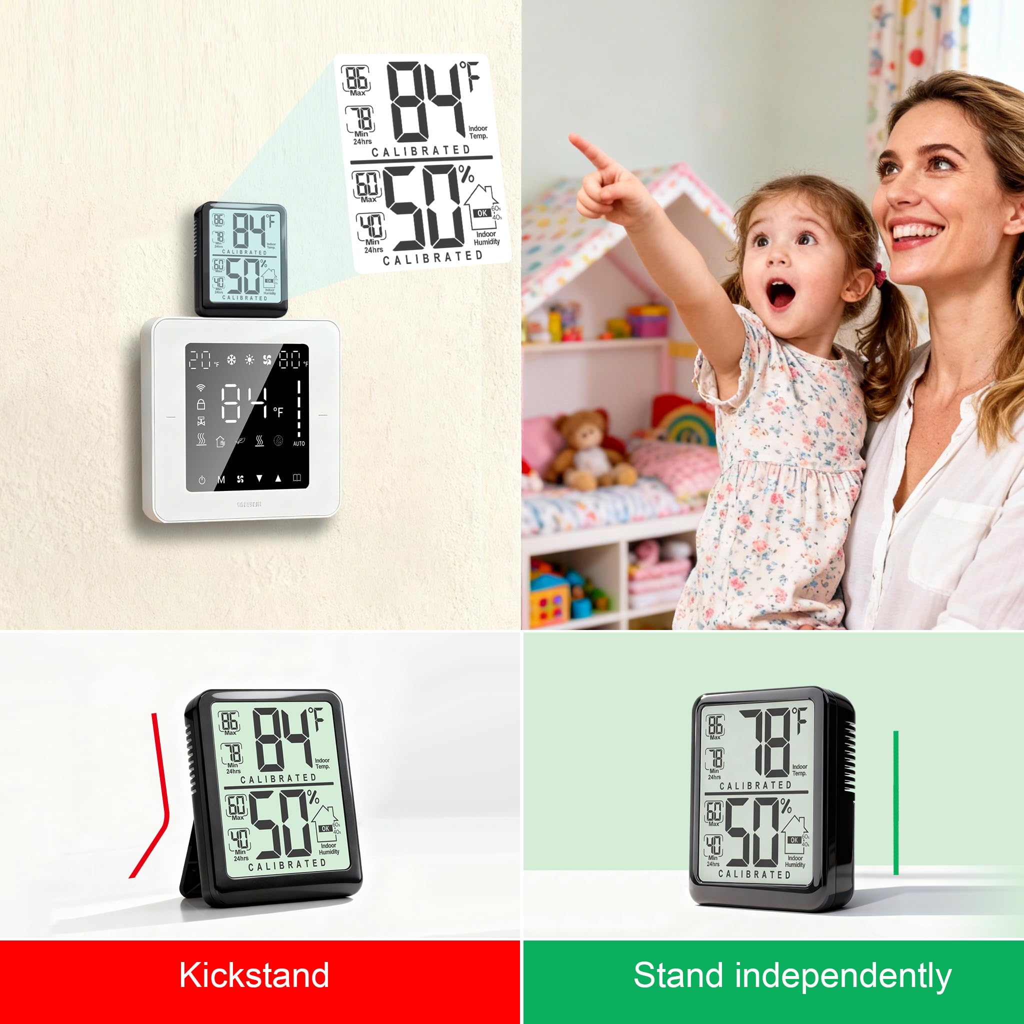 Antonki separate sensor improves accuracy in temperature and humidity readings