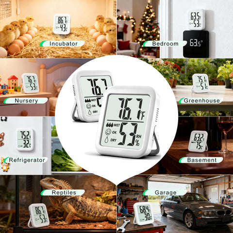 Antonki separate temp and humidity sensors improve reading accuracy.