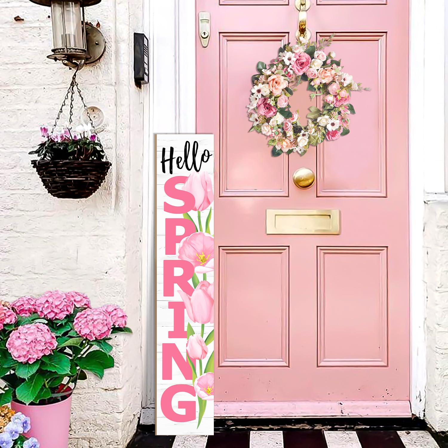 ANTPFAE Ideal spring decor for entryways and patios