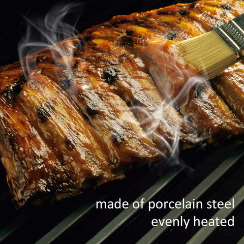 Antree 7525 porcelain-enameled grate promoting even cooking
