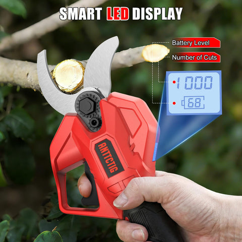 ANTTCTIG pruning shears with SK7 blade upgrade for sharper, durable cuts