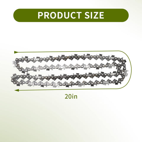 Anxingo 76-drive links chain fits many saws