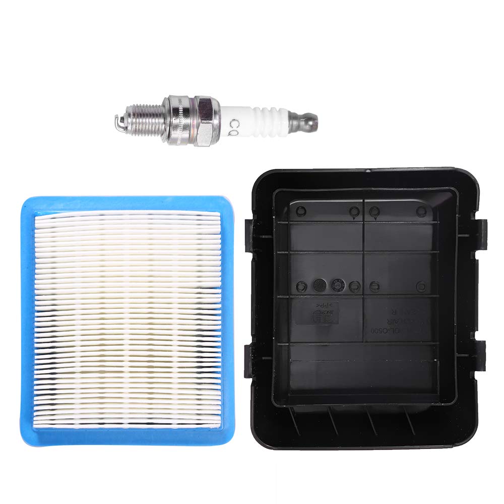 Anxingo air filter 17211-ZL8-023 front view for Honda engines, improving airflow and protection.