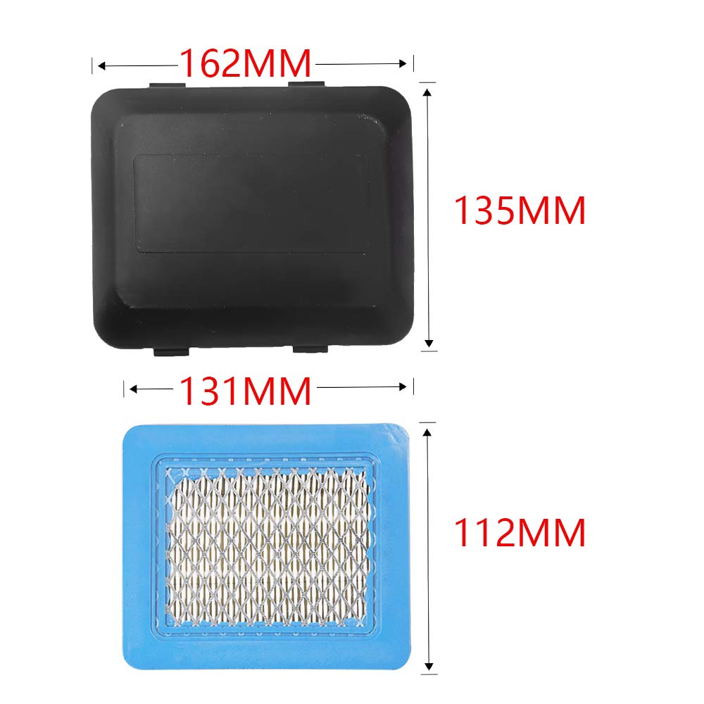 Anxingo air filter 17211-ZL8-023 side profile for easy identification.