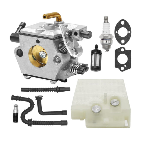 Anxingo gasket set for carburetor kit with reliable seals and leak prevention.