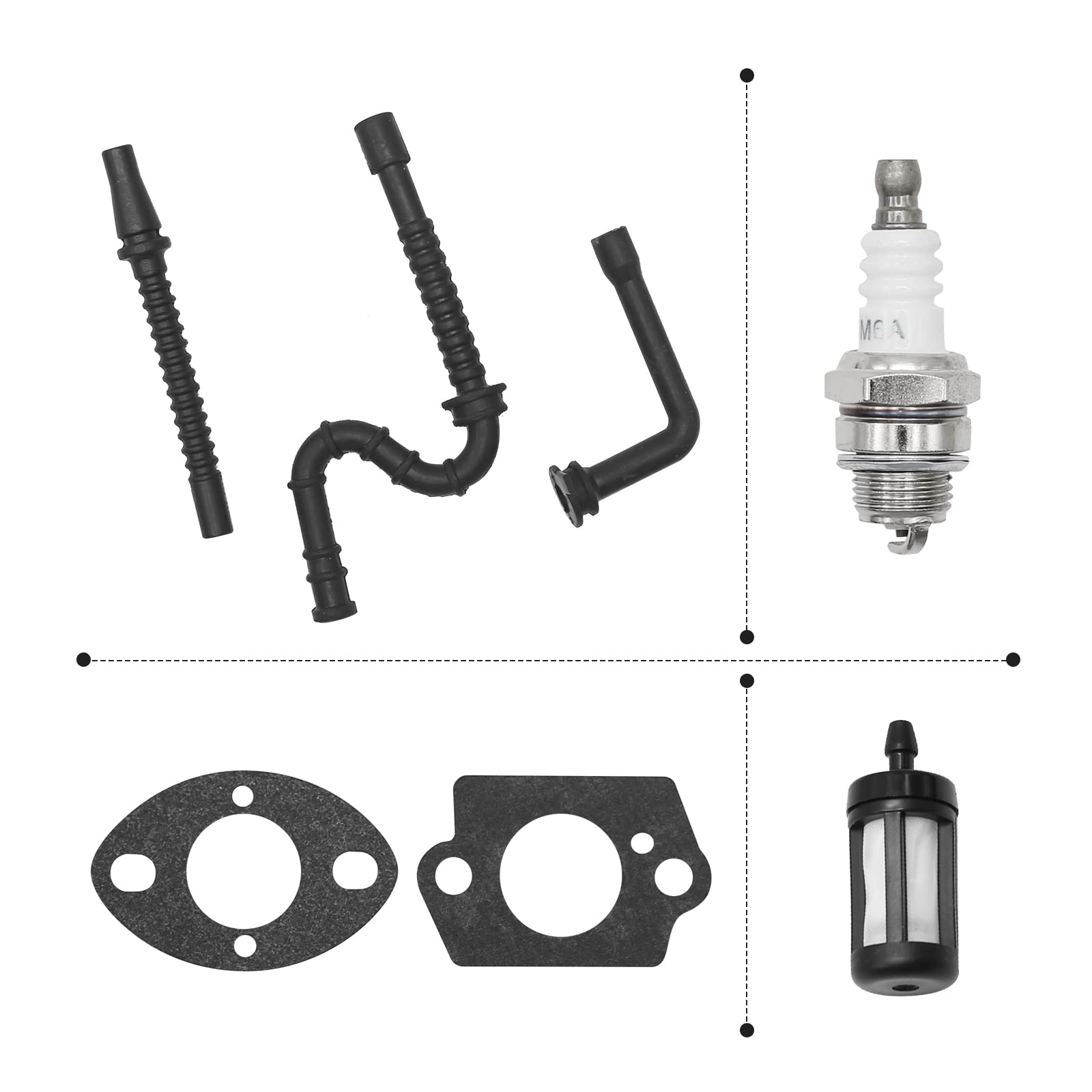 Anxingo oil line included supports proper lubrication during operation.