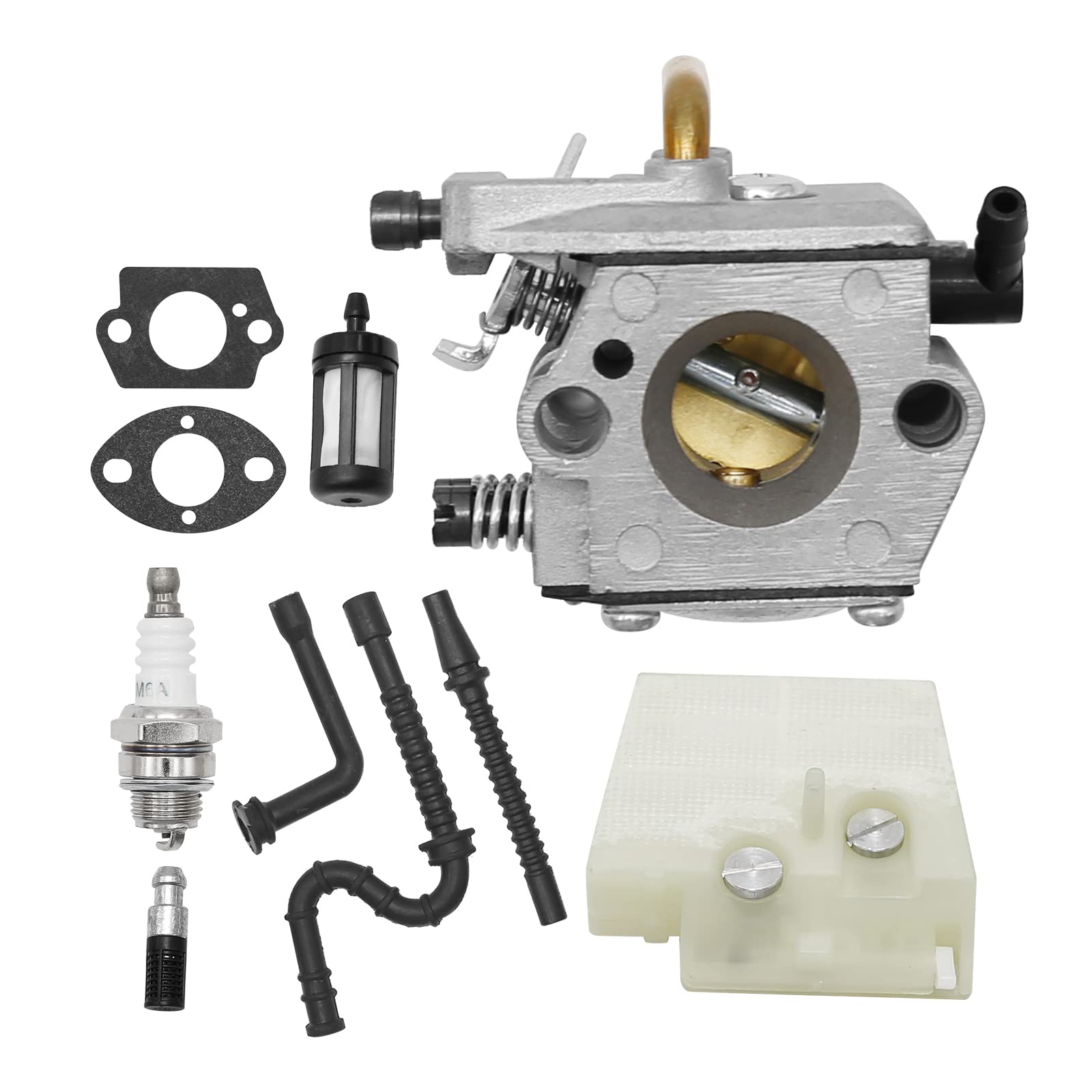 Anxingo carburetor kit assembly for Walbro and Stihl models improves compatibility and setup.