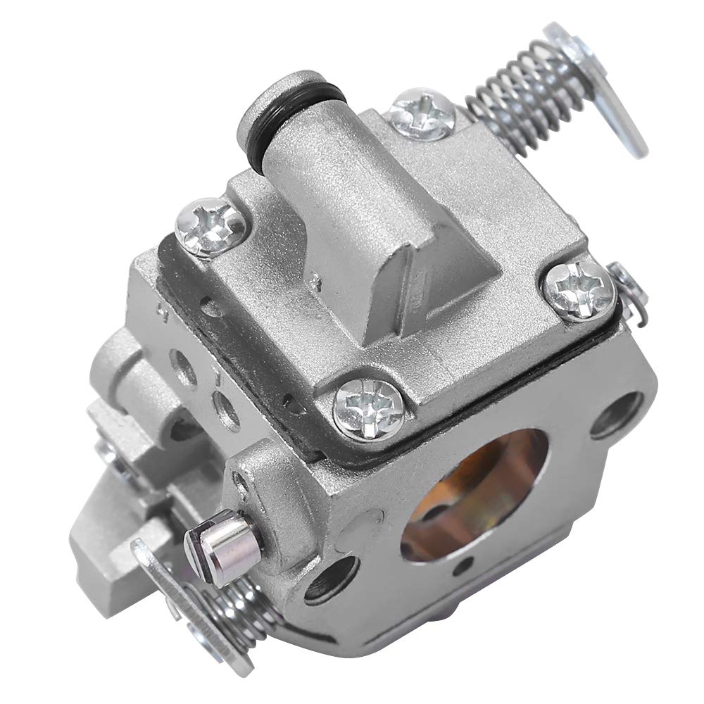 Anxingo MS170 carburetor oil filter and spark plug for consistent tuning.