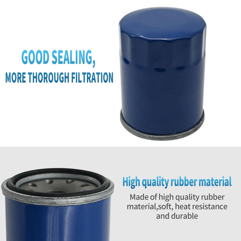 Anxingo oil filter close-up with clear part number 15400-PLM-A02