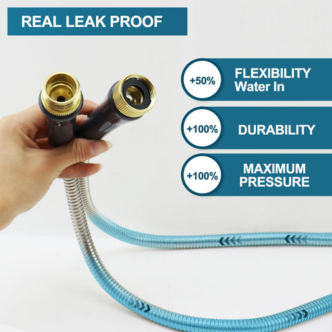 AnyEasy brass fittings provide leak-free connections