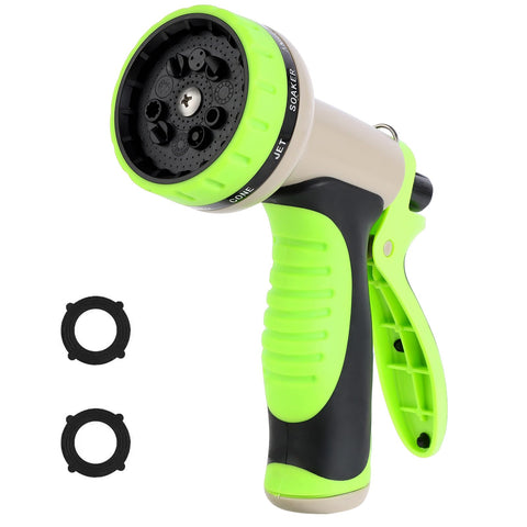 AnyEasy garden hose nozzle with 10 spray modes for versatile watering tasks