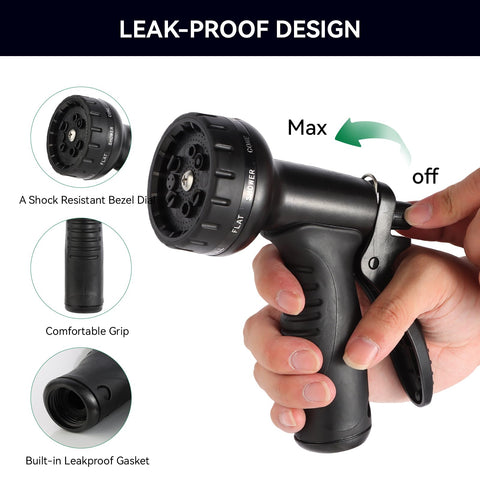 AnyEasy locking lever reduces hand fatigue during long watering sessions