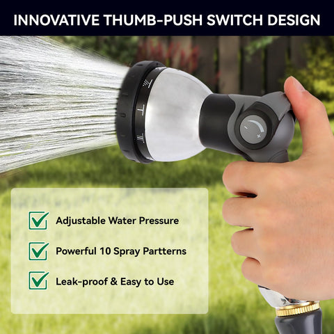 AnyEasy hose threads 3-4 ght compatibility ensures quick, leak-free attachment.