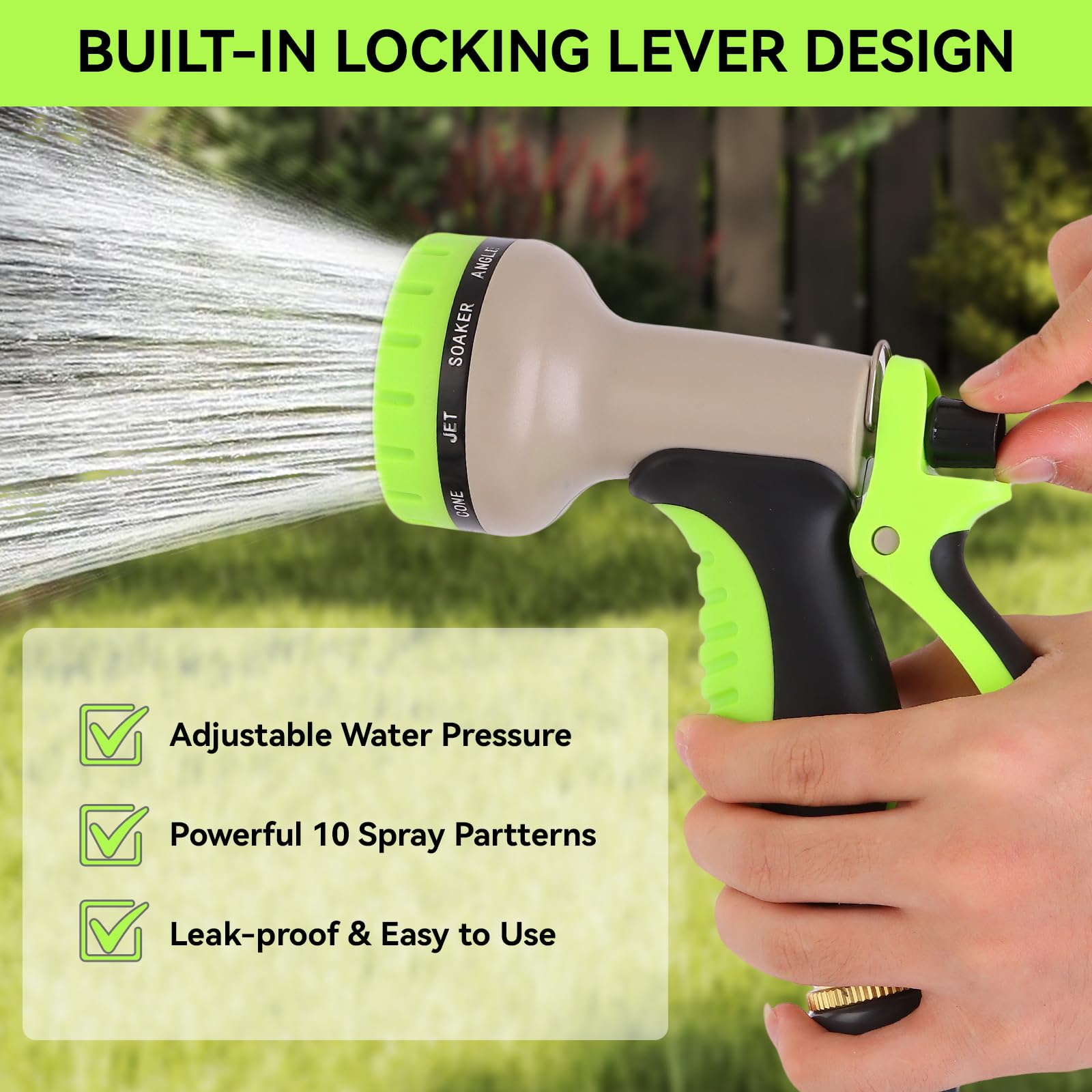 AnyEasy volume regulator provides precise control from mist to jet