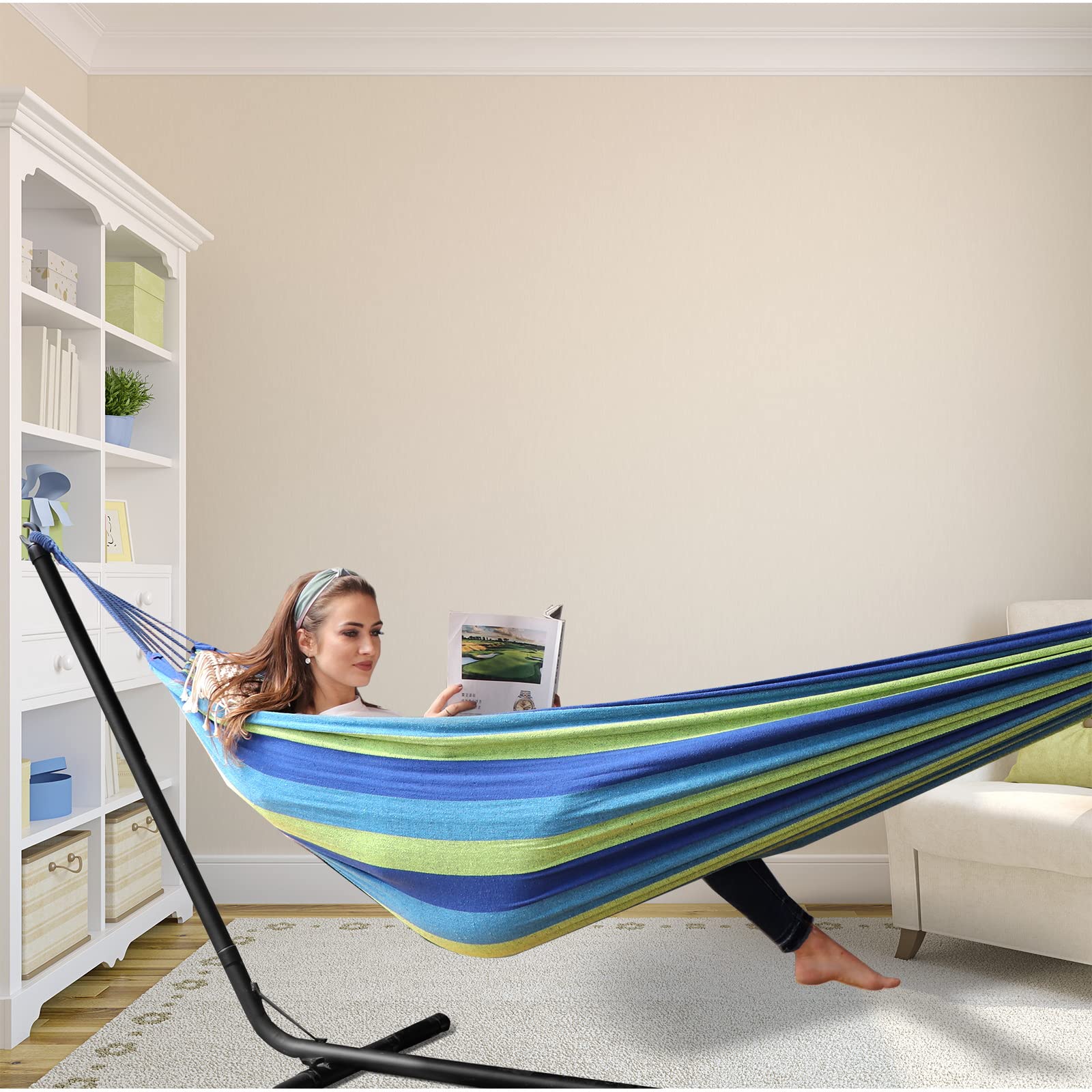 ANYOO durable cotton fabric resists wear for years of use.