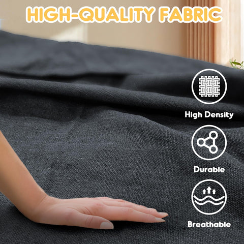 ANYOO anti-rollover design creates a flatter sleeping surface for comfortable rest