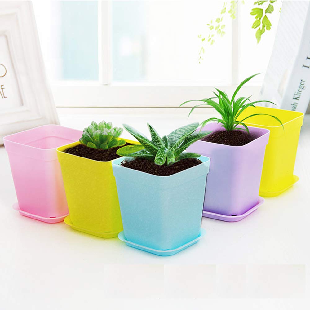 Anyumocz indoor-outdoor plant pots support decor in rooms, gardens, offices and balconies.