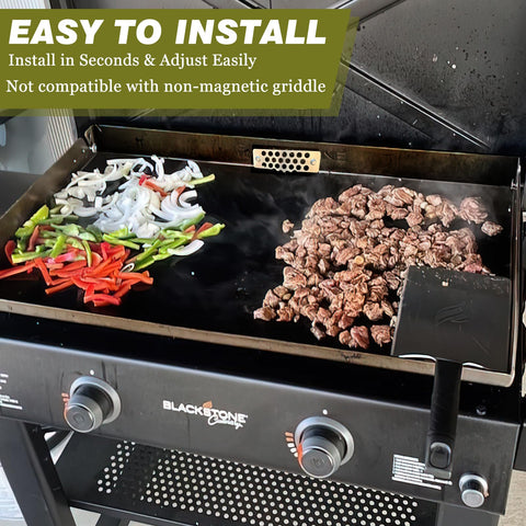 Aoanoko grease gate fits Blackstone and most brands, excluding E Series.