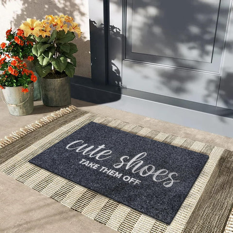AOAOPQ durable mat designed for high-traffic doorways.