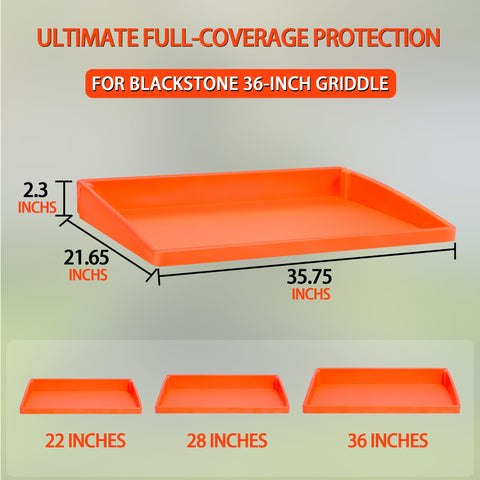 AOBHI food-grade silicone griddle cover ensures hygiene while grilling.