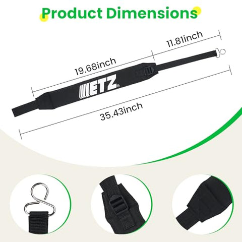 Aocies C061000111 strap with adjustable fit for Echo PB-series backpacks.