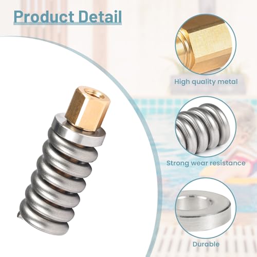 Aocies brass nut, washers and spacer springs kit for filter housing