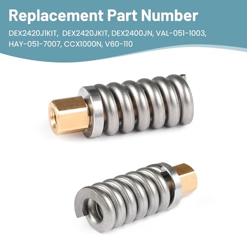 Aocies DEX2400JN brass sleeve nut with springs and washers for easy installation