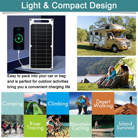 Aocoray Mini 5V 6W USB charging setup powers devices on the go.