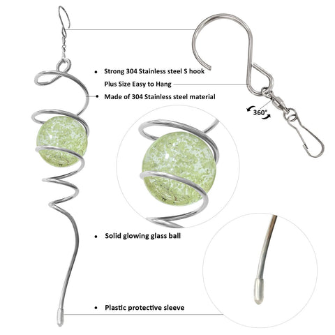 Aoedelyart stabilizer demonstrates visual illusion with left-right spiral movement.