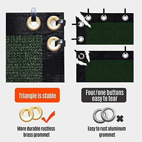 AofeiGa garden wall privacy screen providing breathable privacy and airflow