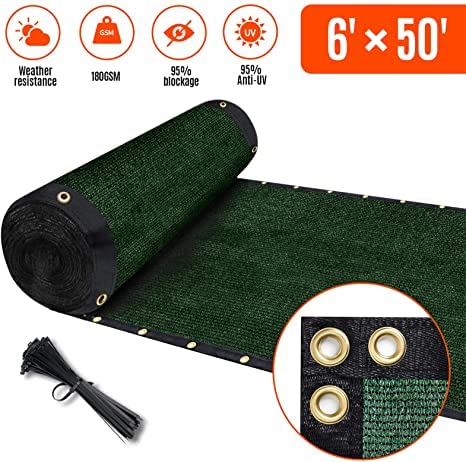 AofeiGa heavy-duty fence cover offering durable privacy and wind resistance