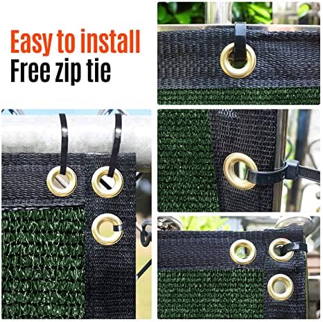 AofeiGa wind-stable buckles minimize fence movement in wind