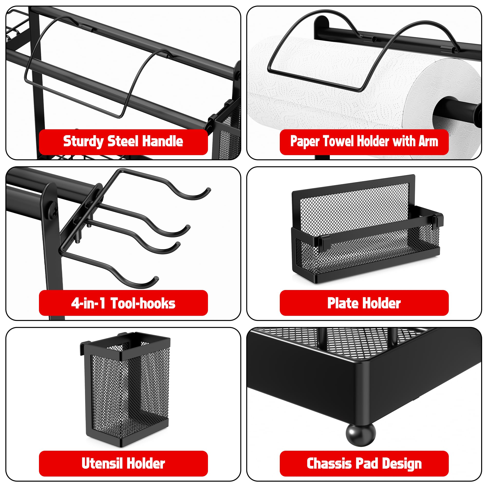 Aofmee removable plate holder enables quick plate access.