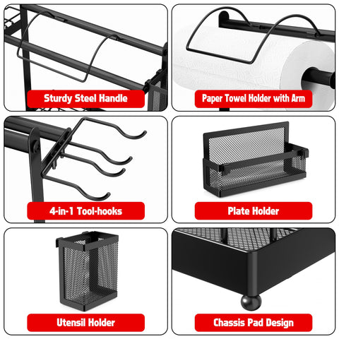 Aofmee removable plate holder enables quick plate access.