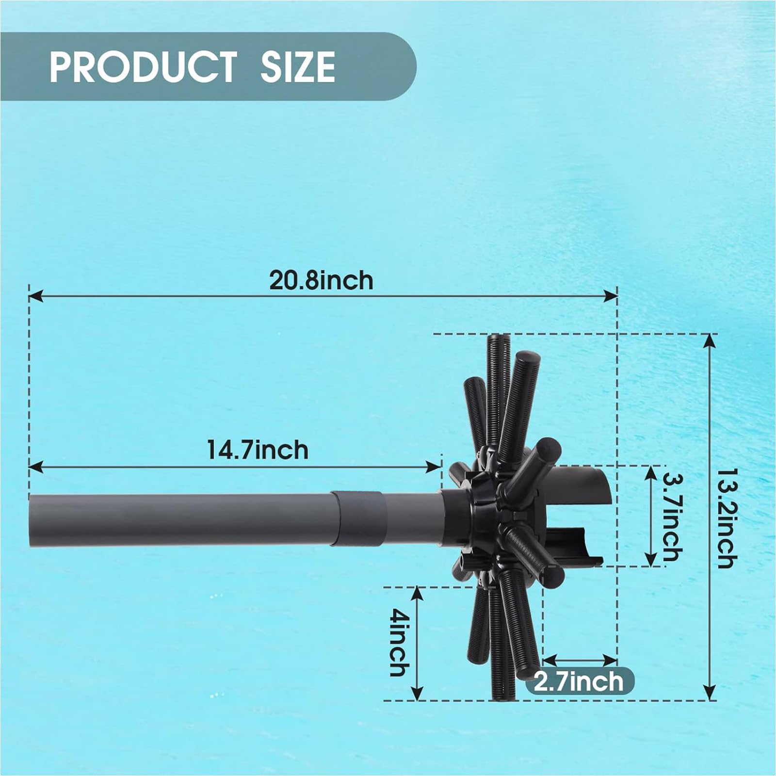 Aoheke SX180DA center pipe kit shown for easy replacement.